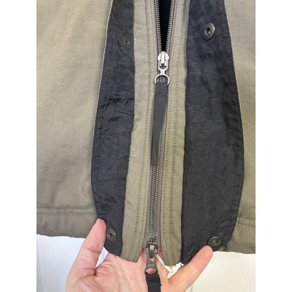 Vtg 90s Nike ACG Fleece Lined Heavy Winter Jacket Size Medium Gorpcore Utility - Picture 12 of 12